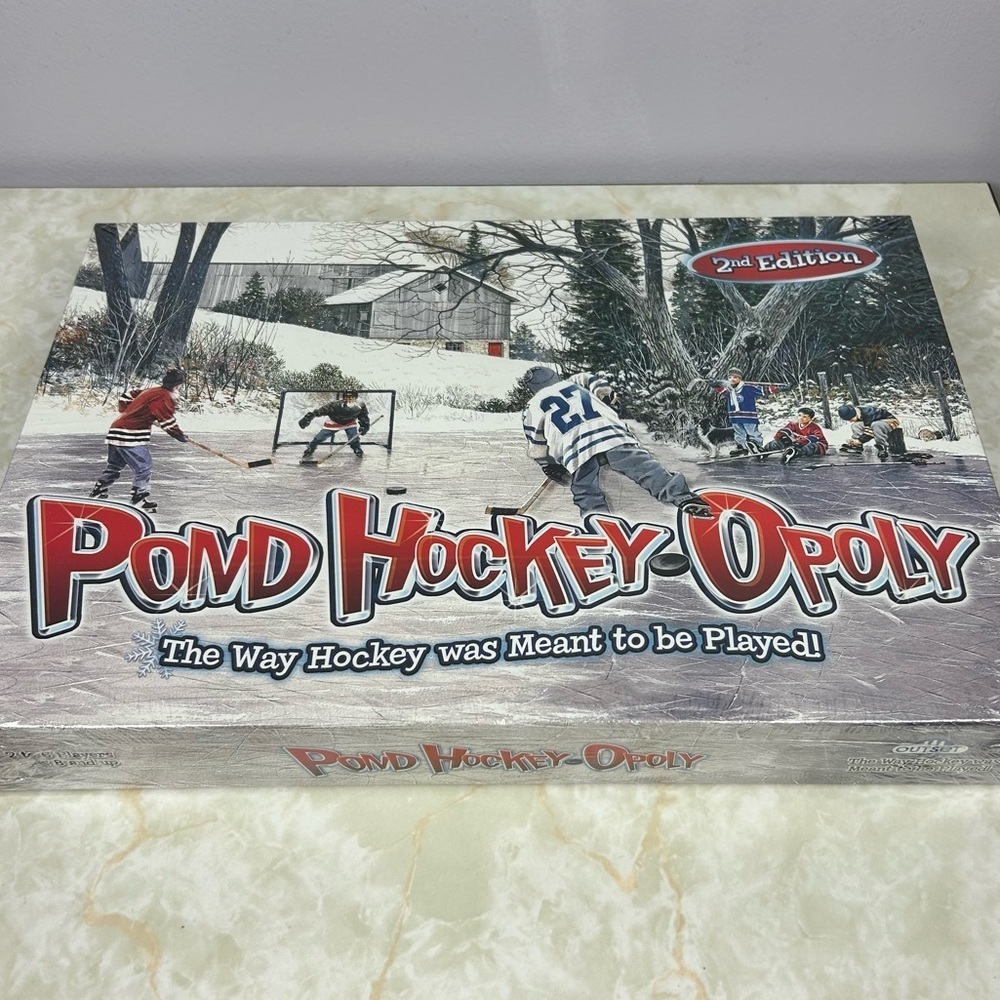 Pond Hockey-Opoly (2nd Edition) Board Game SEALED